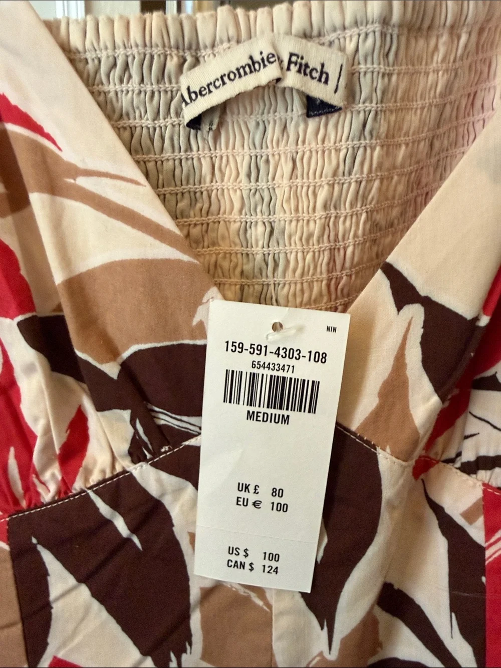 Abercrombie & Fitch sleeveless maxi